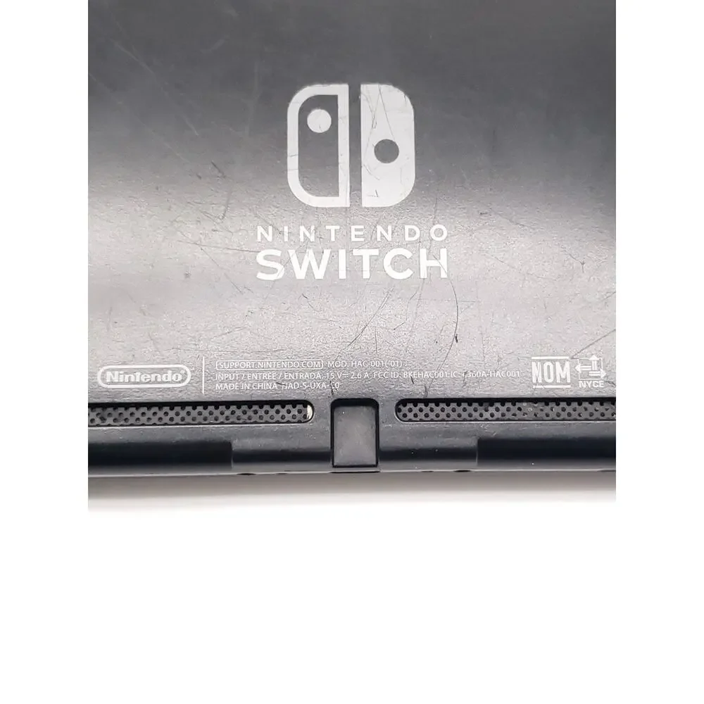Nintendo Switch HAC-001-01 Console Only W/ Replacement Joycons - USED